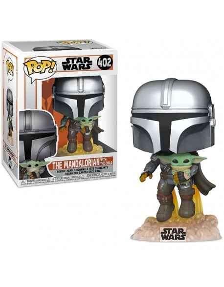 Funko Pop The Mandalorian With The Child Star Wars 402