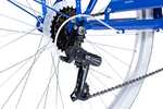 Bicicleta de Ciudad, Adulto, 26 pulgadas, 6 Velocidades, Cambios Shimano - Azul electrico
