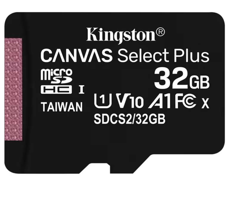Tarjeta de memoria Kingston SD 100 MB/S 32GB