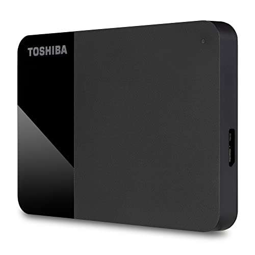 Toshiba 1TB Canvio Ready - Disco Duro Externo Portátil de 2,5 Pulgadas con USB 3.2 Gen 1 de Alta Velocidad