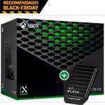Pack Xbox Series X + TARJETA Expansión 1TB WD (no disco) + puntos Game (12,8€)