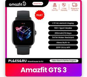 Amazfit-reloj inteligente GTS 3