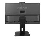 Nilox Monitor 27" Regulable, con Webcam y Multimedia, Negro
