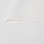 Amazon Basics - Mantel de poliéster para mesa, rectangular, lavable, 153 x 259 cm, blanco, 2 unidades