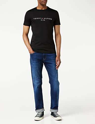 Tommy Hilfiger Logo T-Shirt Camiseta para Hombre