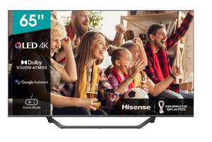 Hisense TV LED 165,1cm (65") Hisense 65A7GQ UHD 4K, Quantum Dot, HDR Dolby Vision / HDR 10/ HDR 10 +, Smart TV