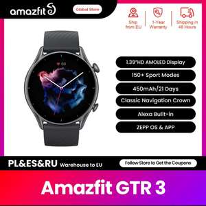 Amazfit-reloj inteligente GTR 3. Smartwatch con control de la salud, Pantalla AMOLED