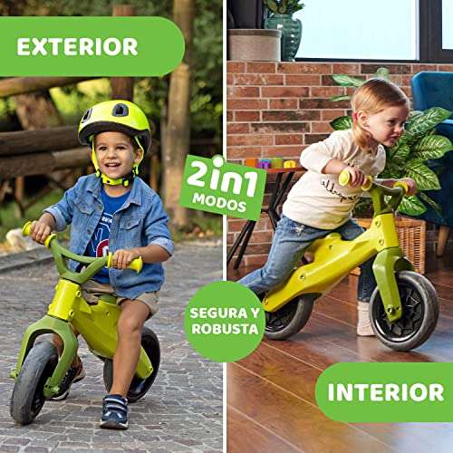 Chicco Bicicleta ECO de Equilibrio sin Pedales, Manillar y Sillín Ergonómicos para Niños