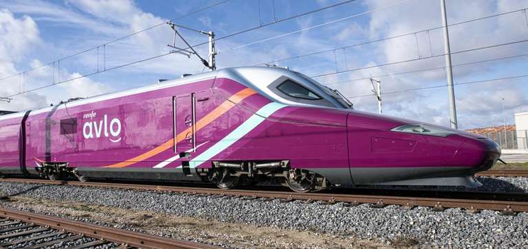 Tren Avlo-Renfe de Alta Velocidad Madrid-Barcelona ida y vuelta en Noviembre