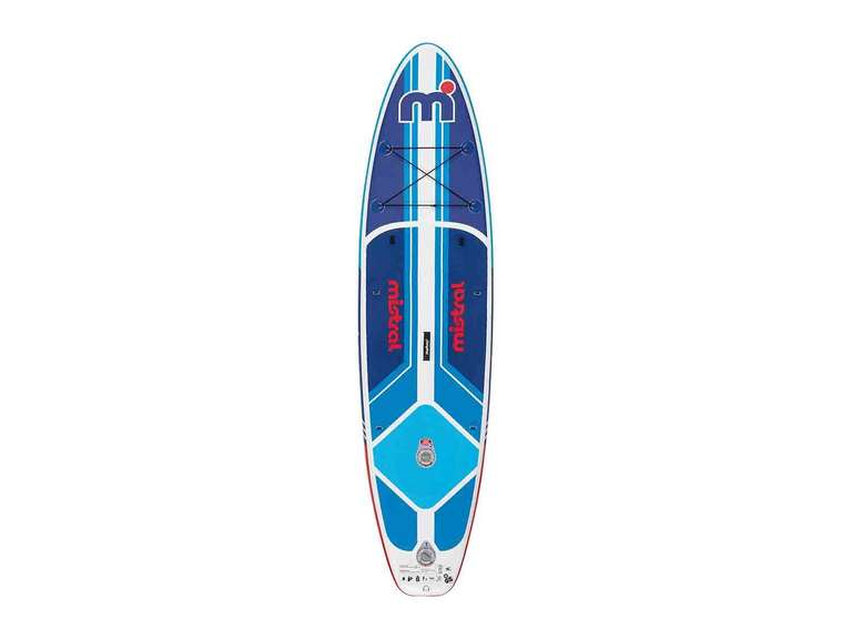MISTRAL® Tabla hinchable de paddle surf Floral de doble cámara 320 x 84 x  15 cm