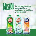 2 botellas de MISTOL con Aloe Vera y Vitamina E (650ml/botella; a 1,67€/botella)