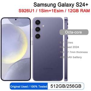 Samsung Galaxy S24+ 256GB 789,30€ / 512 GB 831,65€ Snapdragon 8 Gen 3 For Galaxy