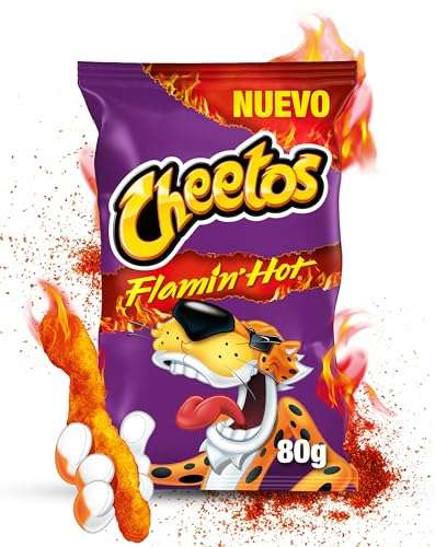 2 x Cheetos Flamin Hot Snack de Patata Picantes 75 gr [Unidad 1,12€]