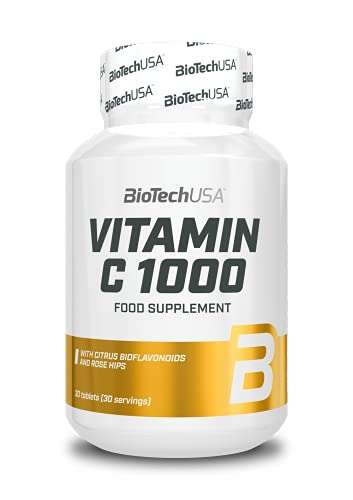 BioTechUSA 30 tabletas Vitamina C 1000 mg