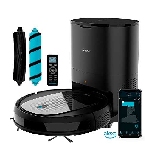 Cecotec Robot Aspirador y Fregasuelos con Base de Autovaciado Conga 2290  Ultra Home. » Chollometro