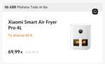 Xiaomi Smart Air Fryer Pro 4L (48€ con Mi points)