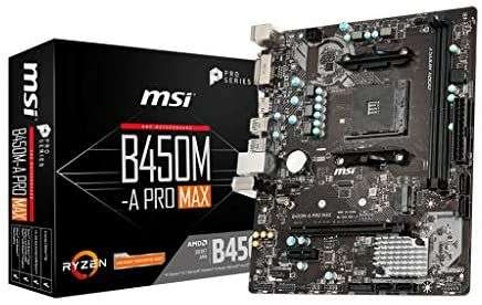 MSI B450M-A Pro MAX B450