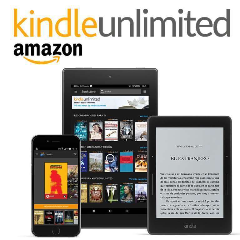 2-3 Meses GRATIS de Kindle Unlimited, 2-3 Meses Gratis Audible