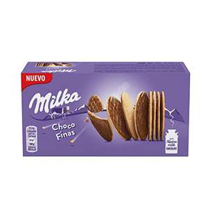3x Milka Choco Finas Galletas con Chocolate con Leche de los Alpes 126g. 1'11€/ud
