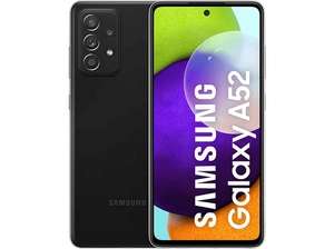 Samsung Galaxy A52, Negro, 128 GB, 6 GB RAM, 6.5" Full HD+, Snapdragon 720G, 4500 mAh, Android 11