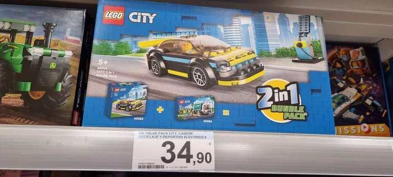 Carrefour Valle Real Cantabria Lego city pack set