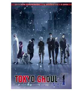TOKYO GHOUL + TOKIO GHOUL RE ((COMPLETAS)) DVD)
