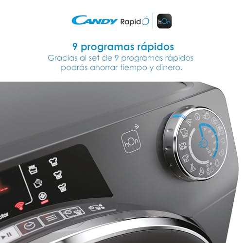 Candy RapidO RO1484DWMCRT/1-S Lavadora 8 KG, 1400 RPM,