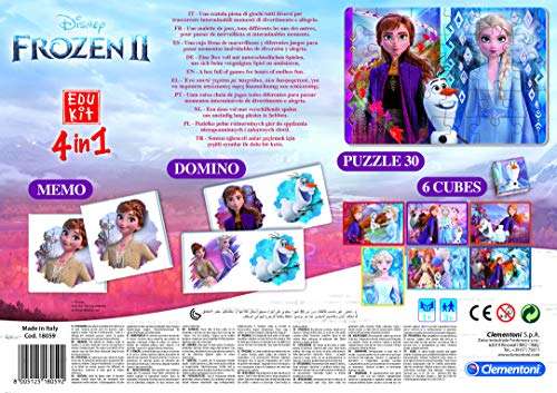 Clementoni - Edukit 4 en 1 - Frozen 2