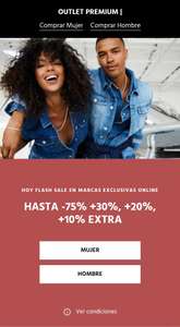 Fifty Outlet. Hasta -75% +30%, +20%, +10% EXTRA