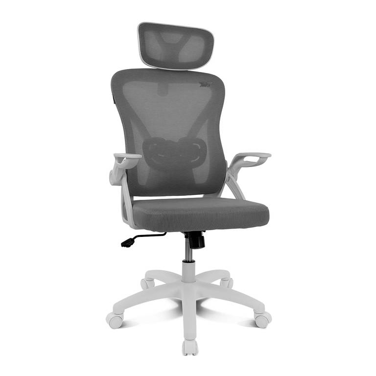 DRIFT DRAIR35 – Silla Escritorio Ergonómica de Malla tensada Transpirable, Reclinable 90-120°, Reposacabezas y Abatibles