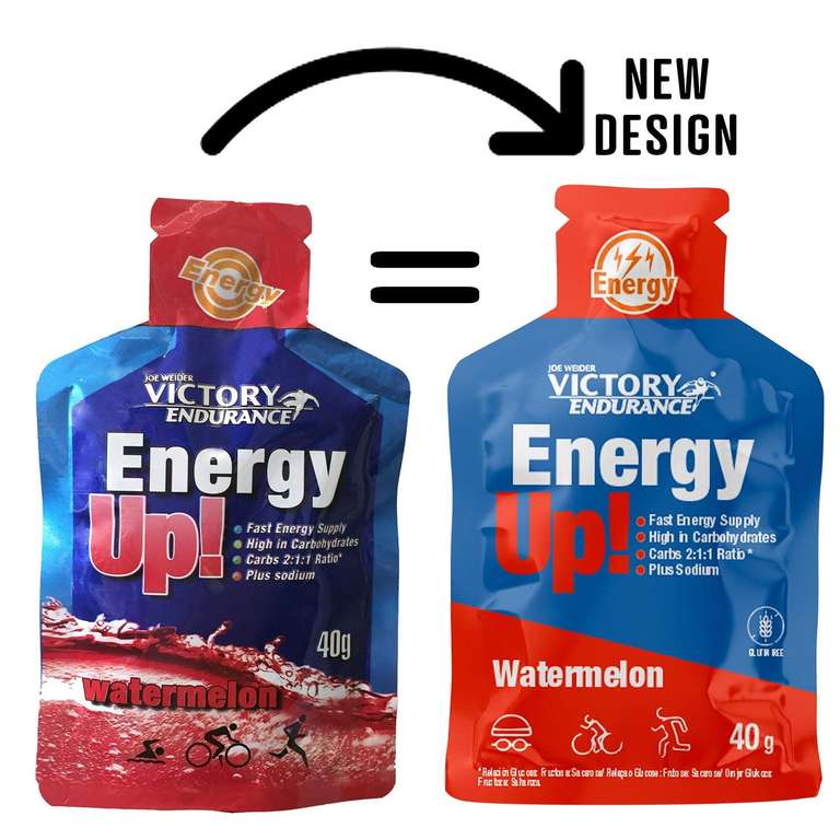 Energy Up gel sin cafeína sandía 24 Uds