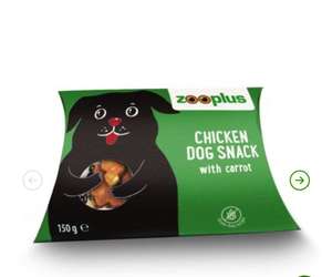 zooplus snacks de pollo con zanahoria para perro de regalo (Pedido Mínimo 15€)