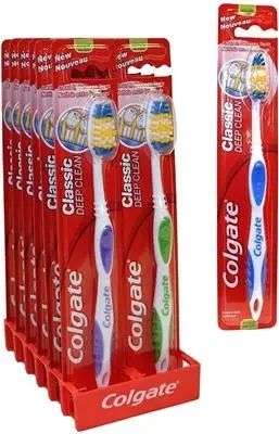 Pack 12 COLGATE Cepillo Dental Premier Classic Clean Medium desde españa