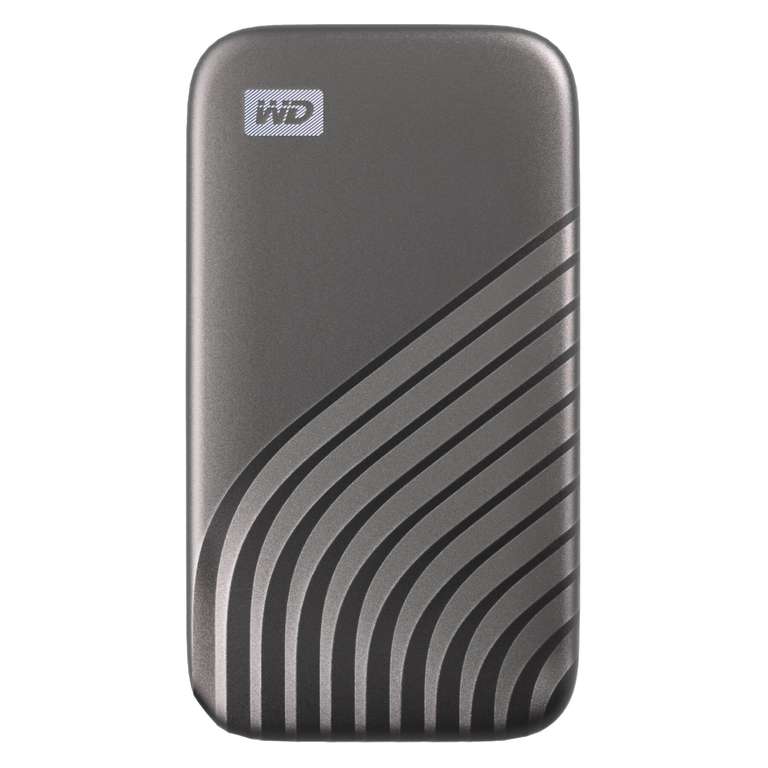 Disco duro SSD externo 2 TB - WD My Passport SSD, Portátil, Lectura 1050 MB/s, USB 3.2, Para Windows y Mac