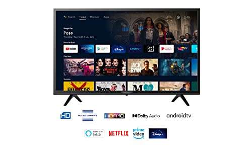 iFFALCON iFF32S52 Smart TV de 32", HD Android TV (
