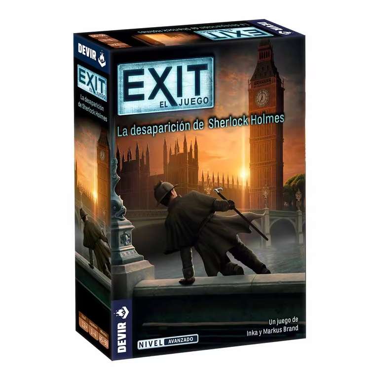Exit: La Desaparición de Sherlock Holmes - Juego de Mesa [7.15€ con cupón]