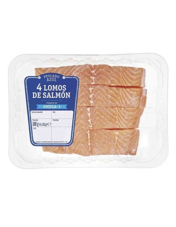 Lomos de salmon 4x125G - Lidl [ 18,78€ / KG ]