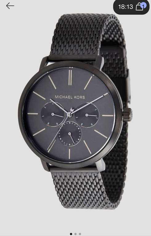 Michael Kors Reloj Negro