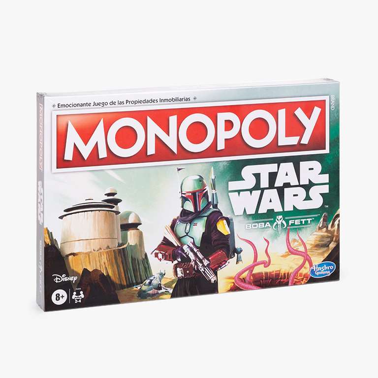 Monopoly Star Wars Boba Fett: ¡Un emocionante juego de estrategia galáctica! Recogida en Tienda