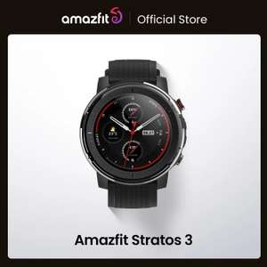 Amazfit - reloj inteligente Stratos 3, dispositivo con GPS, música, modo Dual, 14 días, para Android