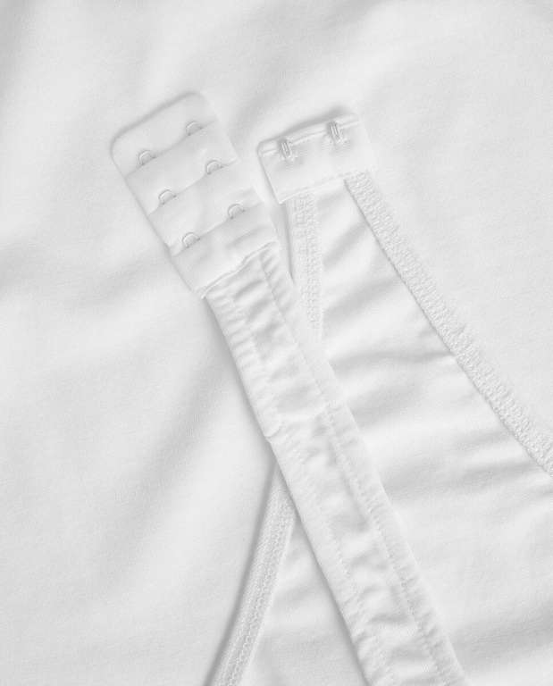 Jack & Jones Body de tirantes finos y escote recto de mujer 48% algodón (tallas S, M y L).