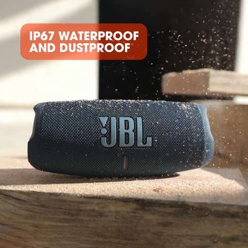 JBL Charge 5 – Altavoz inalámbrico portátil con Bluetooth y batería integrada, resistente al agua (IP67)