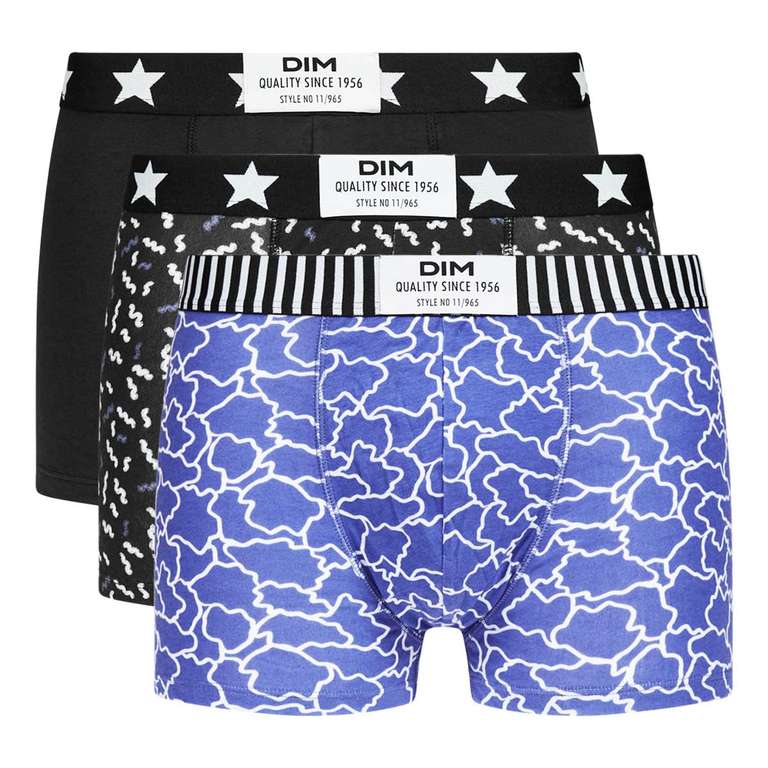 Dim Juego De 3 Bóxer De Algodón Stretch Dim Vibes Hombre x3