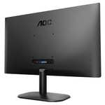 AOC 27B2H - Monitor 27" IPS FullHD (1920x1080) 75 Hz, 4ms, FlickerFree, Low Blue Light, VGA, HDMI 1.4, Negro
