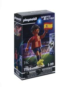 PLAYMOBIL España Jugador de fútbol con portería 71129