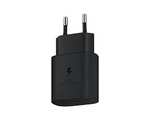 SAMSUNG EP-TA800NBEGEU - Cargador de Pared 25W USB-C, Color Negro, 1 Unidad (Paquete de 2)