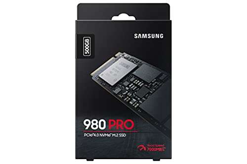 Samsung 980 PRO M.2 NVMe SSD (MZ-V8P500BW), 500 GB