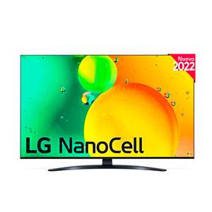 TV LED - LG 70NANO766QA, 70 pulgadas, NanoCell 4K, Procesador a5 Gen 5 con IA, Magic Remote