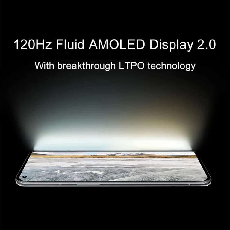 OnePlus 9 Pro 5G - 6.7" WQHD, AMOLED 120Hz (SD 888, 8GB RAM + 128GB, Cuadruple camara Hasselblad 48+50+8+2Mpx, 4500mah, carga rápida 65W)