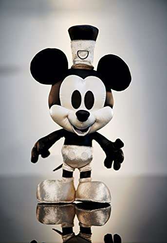 Muñeco de peluche de Mickey Mouse Barco de Vapor- (Marzo) muñeco de 35 cm de altura en caja para regalo